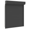 Store Roulant Anthracite 100 x 130 cm Aluminium et Polyuréthane 552045552045