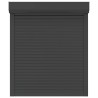 Store Roulant Anthracite 100 x 130 cm Aluminium et Polyuréthane 552045552045