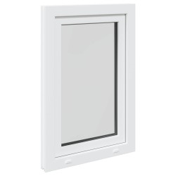 Fenêtre de sous-sol RISOR Blanc 60 x 100 cm PVC et verre 552053552053
