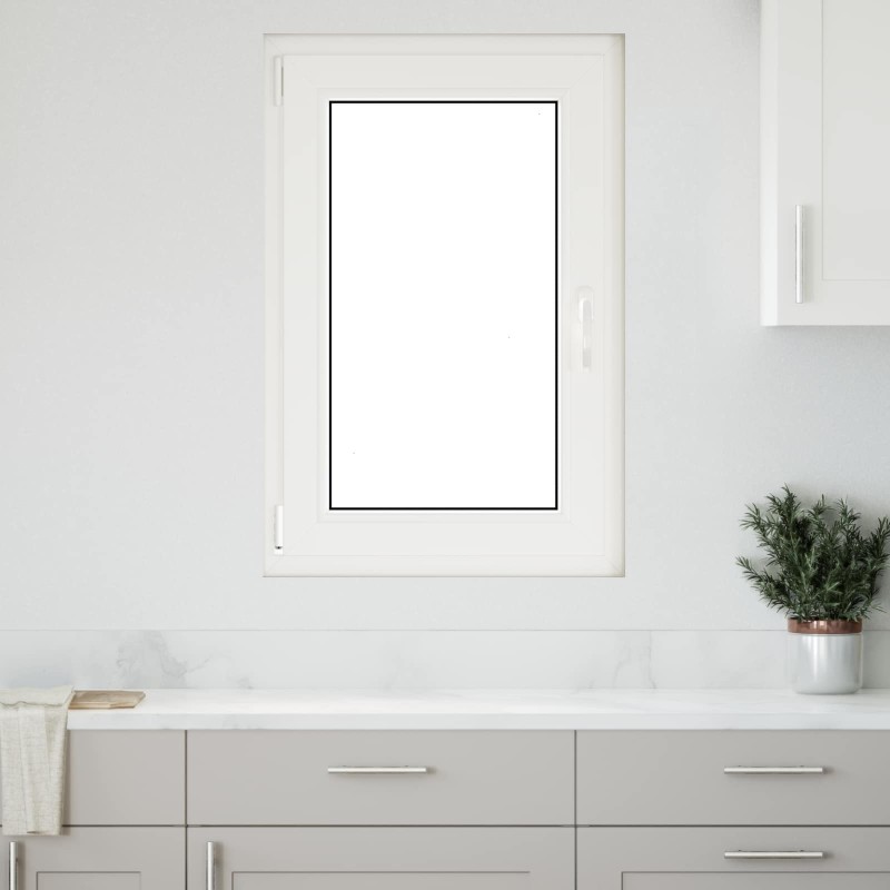 Fenêtre de sous-sol RISOR Blanc 60 x 90 cm PVC et verre 552054552054