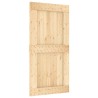 Porte NARVIK Naturel 100 x 210 cm Bois de pin massif 552055552055