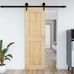 Porte NARVIK Naturel 70 x 210 cm Bois de pin massif 552066552066