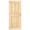 Porte NARVIK Naturel 90 x 210 cm Bois de pin massif 552069552069