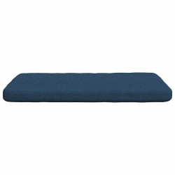 Coussins de siège 4 pcs Bleu 40 x 40 x 3 cm tissu 552078552078