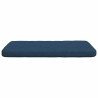 Coussins de siège 4 pcs Bleu 40 x 40 x 3 cm tissu 552078552078