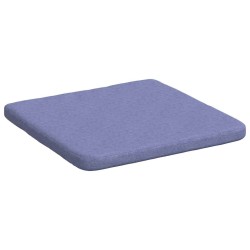Coussins de siège 4 pcs Bleu denim 40 x 40 x 3 cm tissu 552084552084