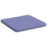Coussins de siège 4 pcs Bleu denim 40 x 40 x 3 cm tissu 552084552084