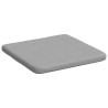 Coussins de siège 4 pcs Gris nuage 40 x 40 x 3 cm tissu 552085552085