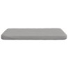 Coussins de siège 4 pcs Gris nuage 40 x 40 x 3 cm tissu 552085552085