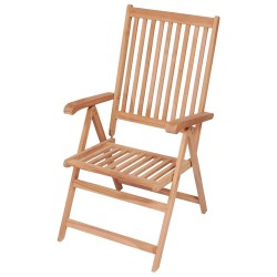 Chaises inclinables de jardin lot de 2 Bois de teck solide 552087552087