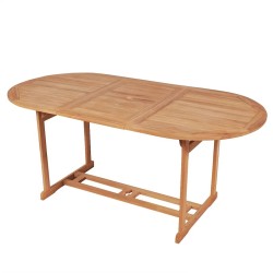 Table de jardin 180x90x75 cm Bois de teck solide 552088552088