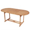 Table de jardin 180x90x75 cm Bois de teck solide 552088552088