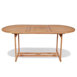 Table de jardin 180x90x75 cm Bois de teck solide 552088552088
