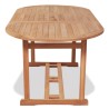 Table de jardin 180x90x75 cm Bois de teck solide 552088552088