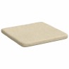 Coussins de siège 4 pcs Crème 40 x 40 x 3 cm tissu 552089552089