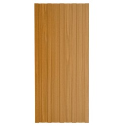 Panneau de toiture 12 pcs Naturel 100 x 45 cm Acier galvanisé 552091552091