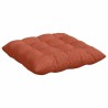 Coussins de siège 4 pcs Rouge orange 40 x 40 x 6 cm 552092552092