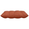 Coussins de siège 4 pcs Rouge orange 40 x 40 x 6 cm 552092552092