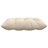 Coussins de siège 4 pcs Beige 40 x 40 x 6 cm Microfibre 552095552095