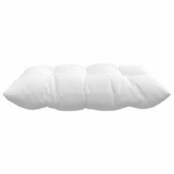 Coussins de siège 4 pcs Blanc 40 x 40 x 6 cm tissu 552096552096