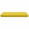 Coussins de siège 4 pcs Jaune clair 40 x 40 x 3 cm tissu 552098552098