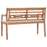 Banc Batavia avec coussins 120 cm Teck 552099552099