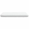 Coussins de siège 4 pcs Blanc 40 x 40 x 3 cm tissu 552102552102