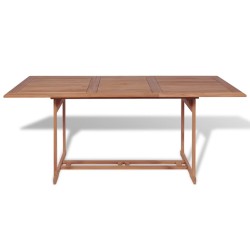 Table de jardin 180x90x75 cm Bois de teck solide 552104552104