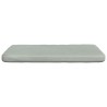 Coussins de siège 4 pcs Gris clair 40 x 40 x 3 cm Velours 552113552113