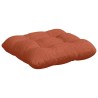 Coussins de siège 4 pcs Rouge orange 40 x 40 cm 552117552117