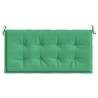 Coussin de banc de jardin vert 100x50x3 cm tissu oxford 552123552123