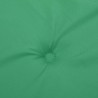 Coussin de banc de jardin vert 100x50x3 cm tissu oxford 552123552123