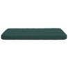Coussins de siège 4 pcs Vert foncé 40 x 40 x 3 cm tissu 552124552124
