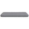 Coussins de siège 4 pcs Gris clair 40 x 40 x 3 cm tissu 552129552129