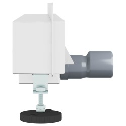 Drain de Douche Monté au Mur Argenté 60 cm Acier Inox 304 552136552136