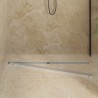 Évacuation de douche à 360° avec modèle slim Argenté 100 cm 552137552137