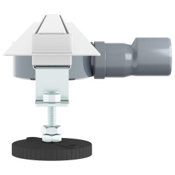 Évacuation de douche à 360° avec modèle slim Argenté 100 cm 552137552137