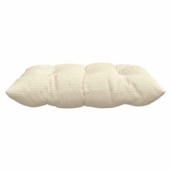 Coussins de siège 4 pcs Crème 40 x 40 x 6 cm 552139552139