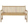 Banc de jardin 150 cm Teck 552140552140
