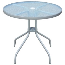 Table de bistro Gris 80x71 cm Acier 552144552144