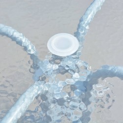 Table de bistro Gris 80x71 cm Acier 552144552144