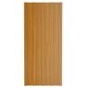 Panneau de toiture 36 pcs Naturel 100 x 45 cm Acier galvanisé 552150552150