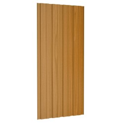 Panneau de toiture 36 pcs Naturel 100 x 45 cm Acier galvanisé 552150552150