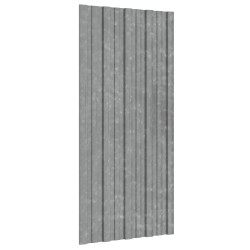 Panneau de toiture 12 pcs Argenté 100 x 45 cm Acier galvanisé 552151552151