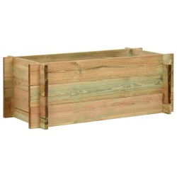 Jardinière surélevée pour légumes Bois de pin imprégné 80 cm 552161552161