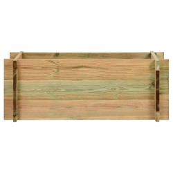 Jardinière surélevée pour légumes Bois de pin imprégné 80 cm 552161552161
