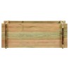 Jardinière surélevée pour légumes Bois de pin imprégné 80 cm 552161552161