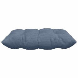 Coussins de siège 4 pcs Bleu 40 x 40 x 6 cm 552162552162