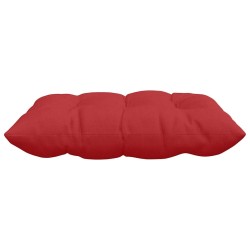 Coussins de siège 4 pcs Rouge 40 x 40 x 6 cm tissu 552164552164