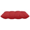 Coussins de siège 4 pcs Rouge 40 x 40 x 6 cm tissu 552164552164